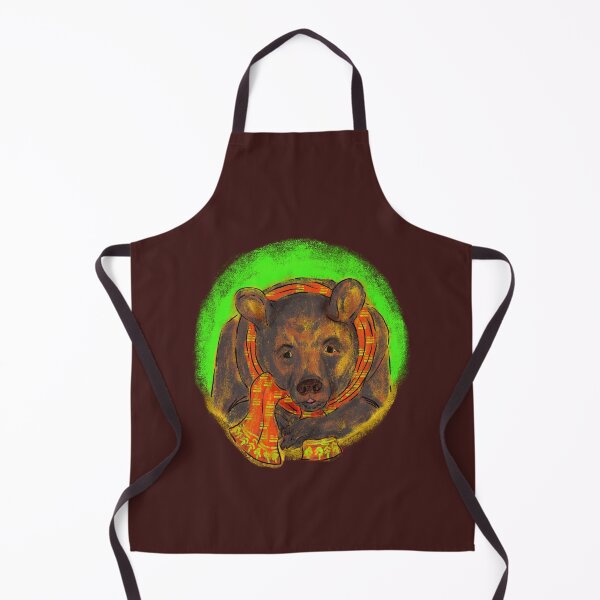 Item preview, Mr Bear in a Scarf designed and sold by AshandOakArt.