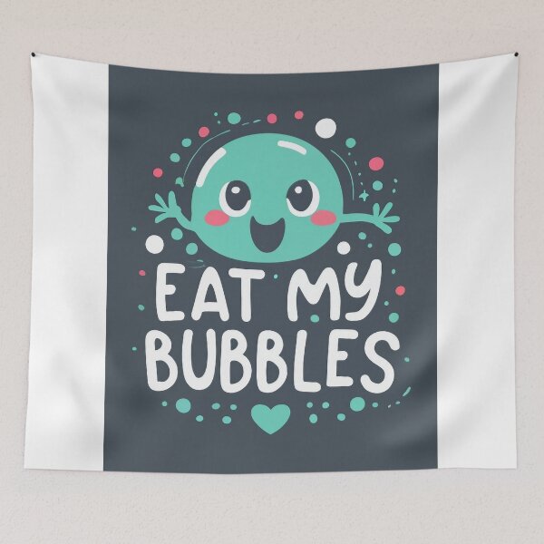 Item preview, Eat My Bubbles, Swimming Quote designed and sold by lee2021.