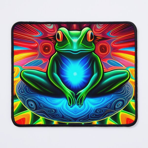Item preview, Froggy Animal Spirit (24) - Trippy Psychedelic Frog designed and sold by TheThirdEye.