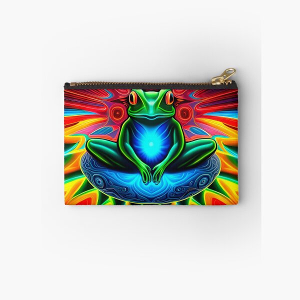 Item preview, Froggy Animal Spirit (24) - Trippy Psychedelic Frog designed and sold by TheThirdEye.