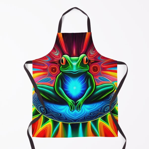 Item preview, Froggy Animal Spirit (24) - Trippy Psychedelic Frog designed and sold by TheThirdEye.