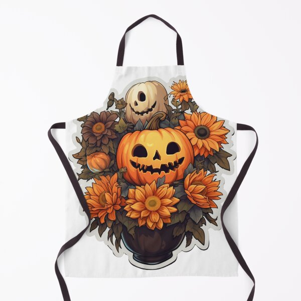 Item preview, Flores De Otoño Naranja Jackolantern Calabaza Ramo designed and sold by allamericanash.