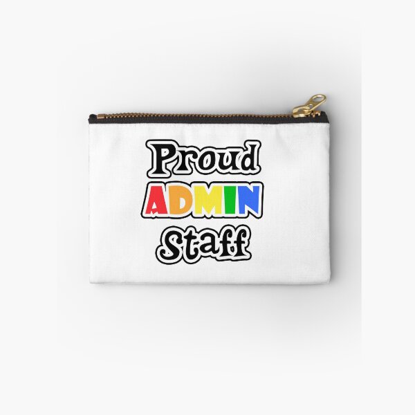 Item preview, Proud Admin Staff designed and sold by pinkslipcrochet.
