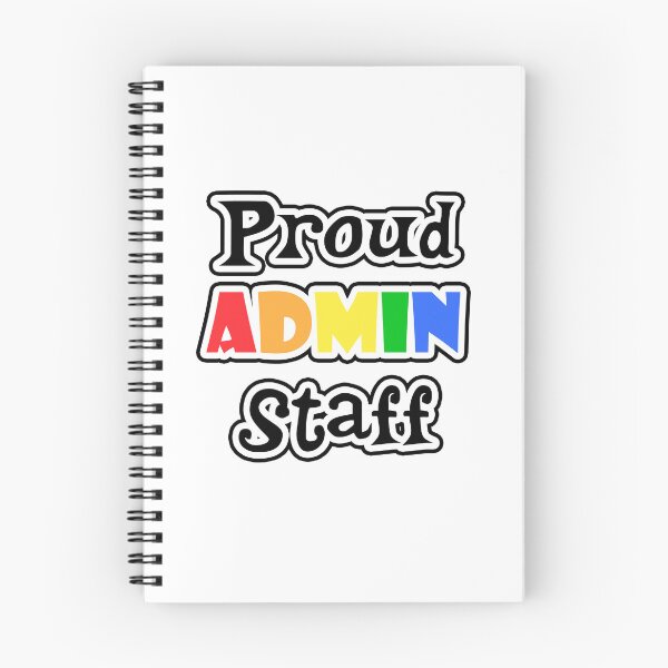 Item preview, Proud Admin Staff designed and sold by pinkslipcrochet.