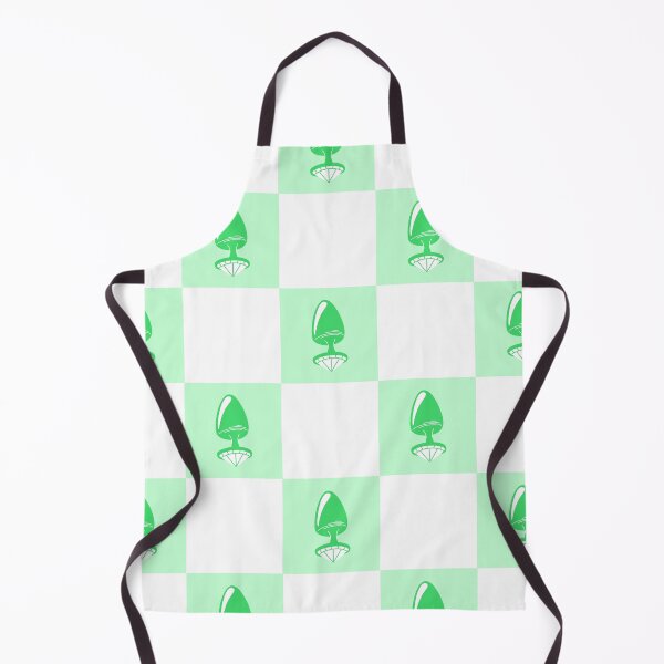 Item preview, Jewel Butt Plug Cute Light Green Checkerboard Pattern designed and sold by KinkShoppe.