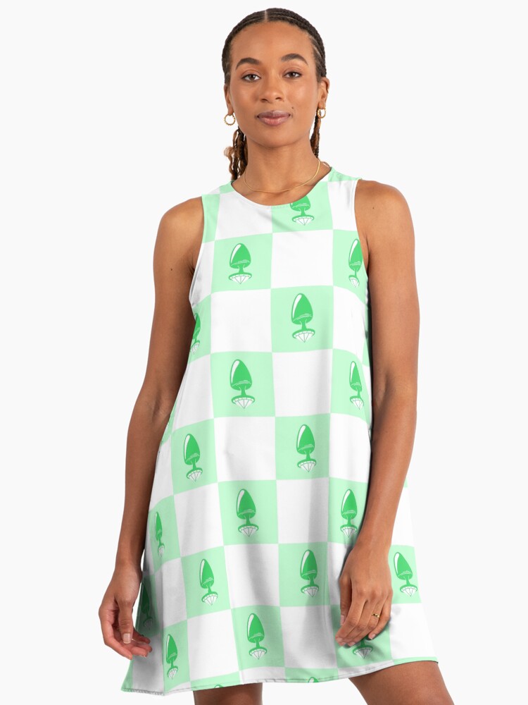 green emerald velvet dress SUGARHILL Dee Dee Black/Green, Doodle Checkerboard Dress – ECRU