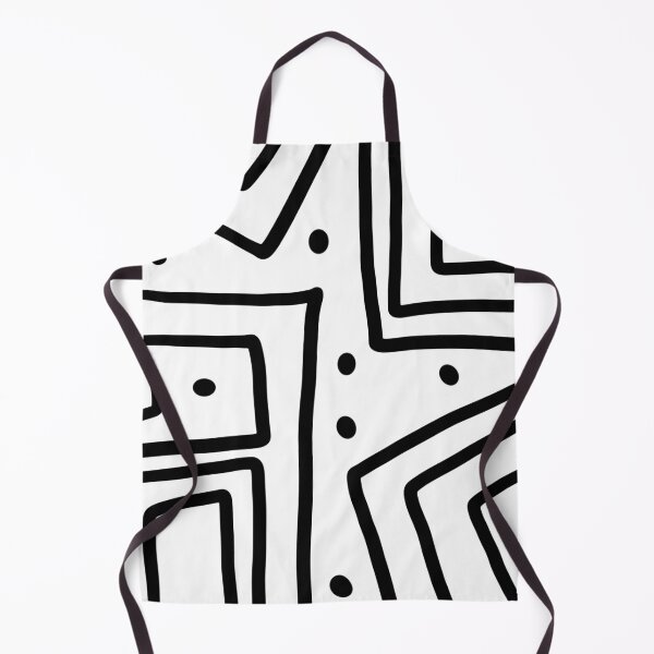 Item preview, Wonky Black and White Abstract Drawing designed and sold by NancyMerkle.