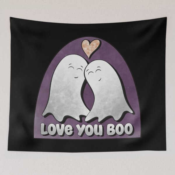 Item preview, Love You Boo Cute Ghost Pals designed and sold by EmeraldOwl57.