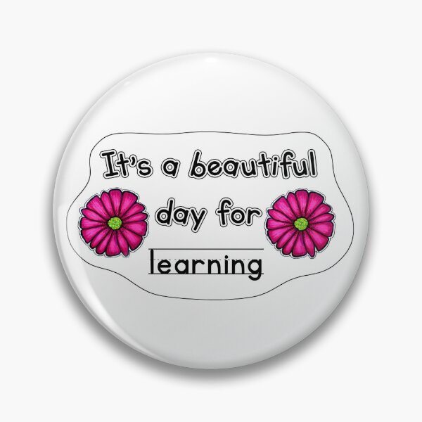 Item preview, It’s A Beautiful Day For Learning designed and sold by pinkslipcrochet.