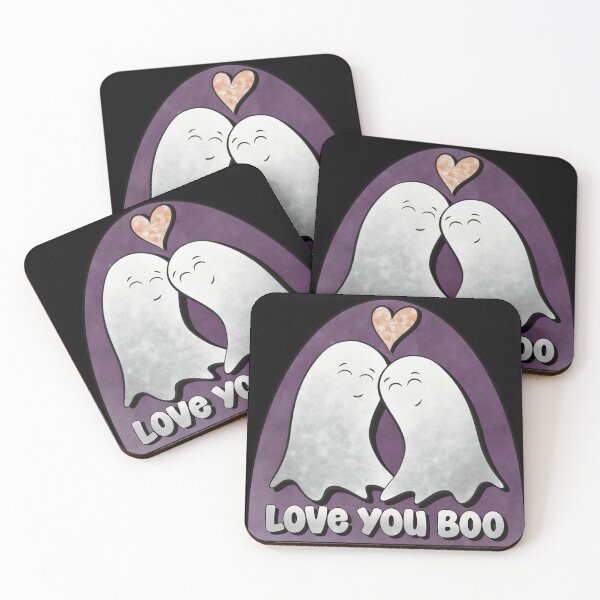 Item preview, Love You Boo Cute Ghost Pals designed and sold by EmeraldOwl57.
