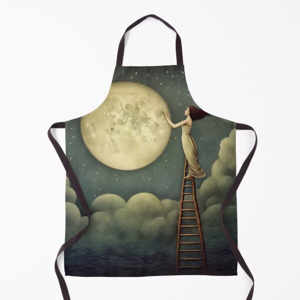 Item preview, Climbing to the Moon designed and sold by Sasha Art Gallery.