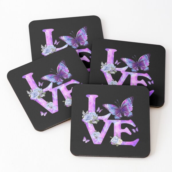 Item preview, Purple Butterfly Love designed and sold by WolfeMama20.