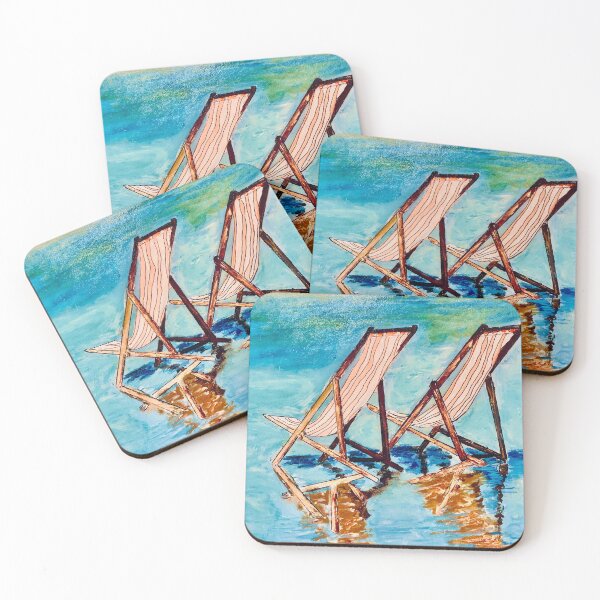 Item preview, Beach Chair Reflections designed and sold by gillsart.