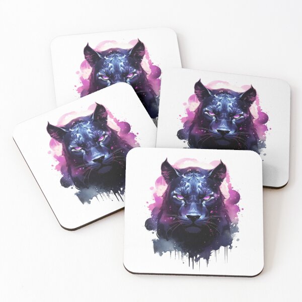 Item preview, Black Panther Illustration designed and sold by letsgetinspired.