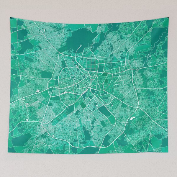 Item preview, Kano City Map of Nigeria - Watercolor designed and sold by deMAP.