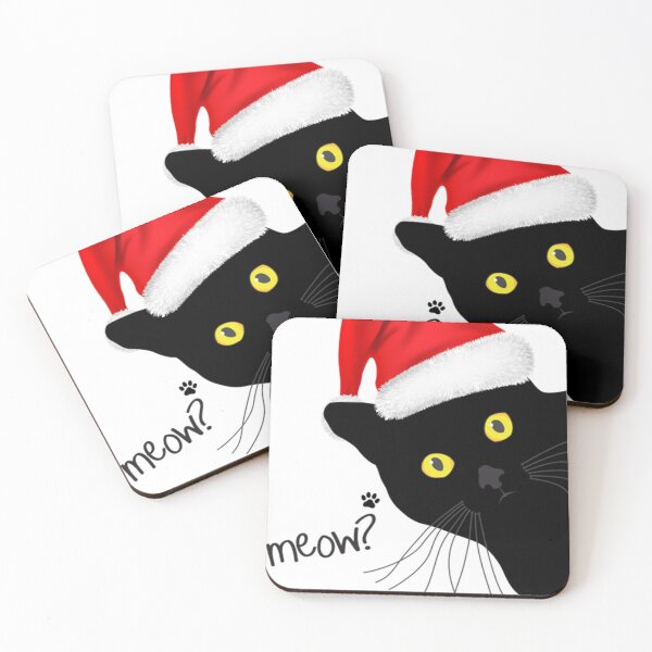 Item preview, Black Cat Santa  designed and sold by ErickTLaster.