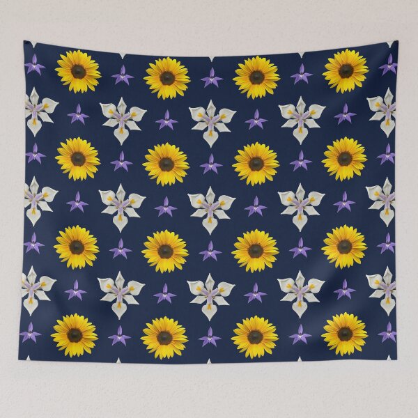 Item preview, Flowers pattern 4 designed and sold by quentinjlang.