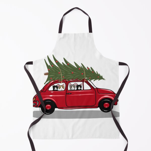 Item preview, Bringing Home The Christmas Tree Red  designed and sold by ErickTLaster.