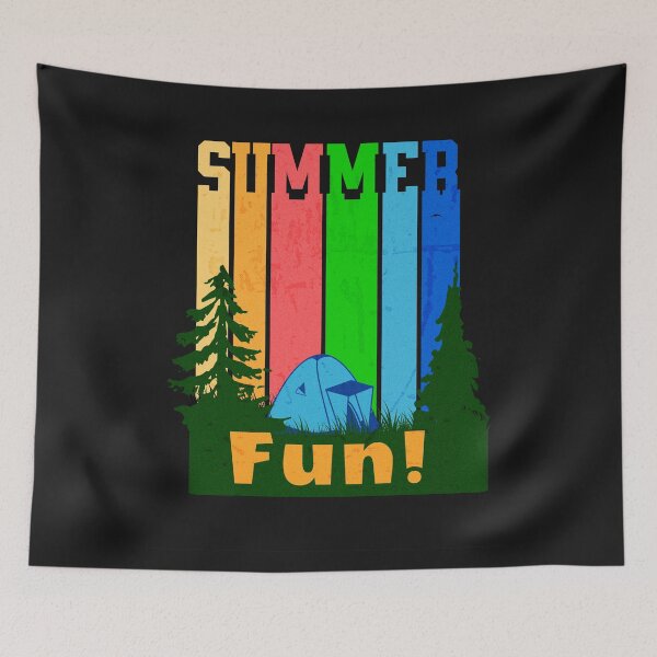 Item preview, Summer Fun | Summer Camping |  Camping outdoors - 01 designed and sold by Art-by-Geoff.