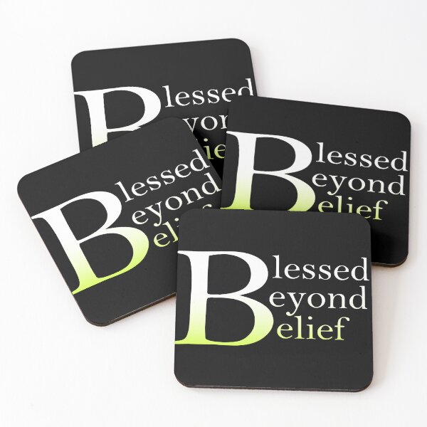 Item preview, Blessed Beyond Belief designed and sold by TheCatholicLady.