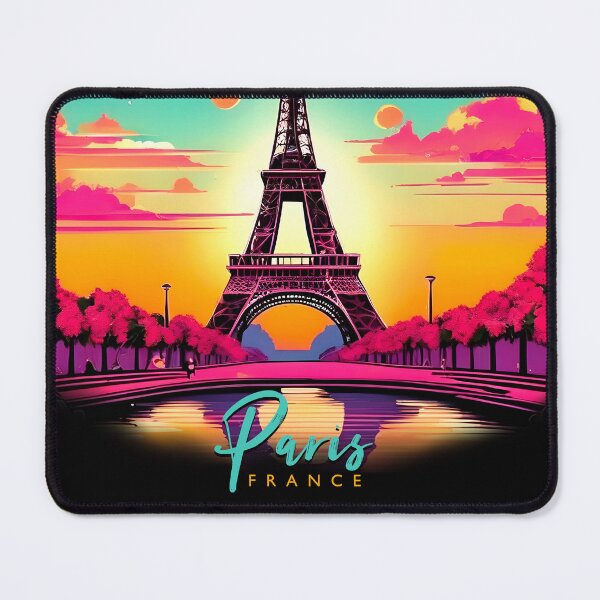 Item preview, Paris, vintage retro, wall art, poster designed and sold by mwebba2005.