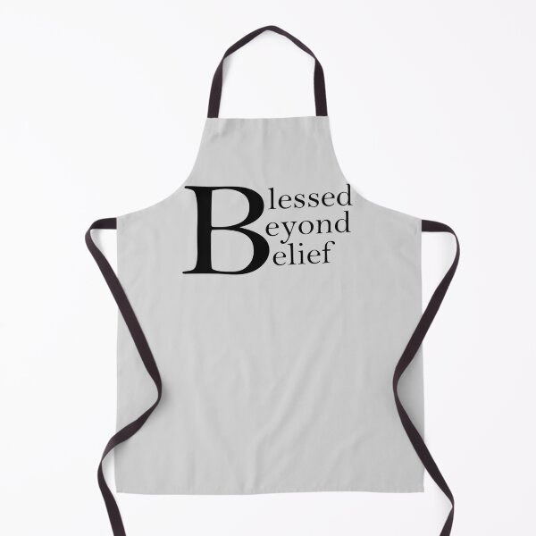 Item preview, Blessed Beyond Belief (Black Text) designed and sold by TheCatholicLady.