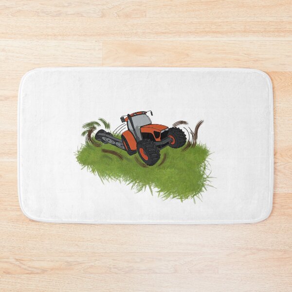 Item preview, Orange Tractor Brush Hog Mower designed and sold by RampRatGear.
