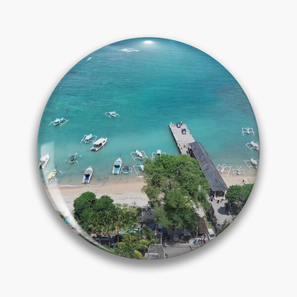 Item preview, Port Bay Beach Aerial View with Relaxing Soothing Study Music designed and sold by hjian8219.