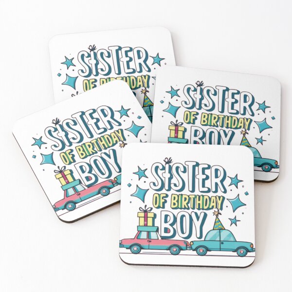 Item preview, Birthday Party Sister Of The Birthday Boy Cars  designed and sold by Nooky70.