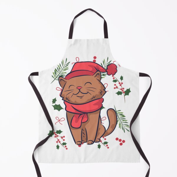 Item preview, Cute Funny Christmas Cat Meow Meow  designed and sold by SusanCDrake.