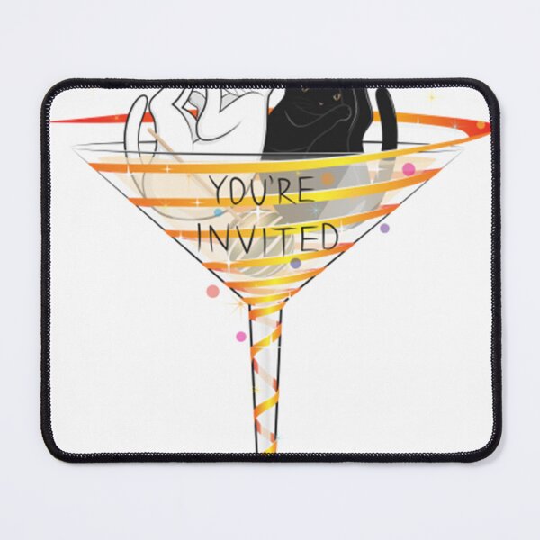 Item preview, Cheers! Welcome To Martini Cats Party designed and sold by SusanCDrake.