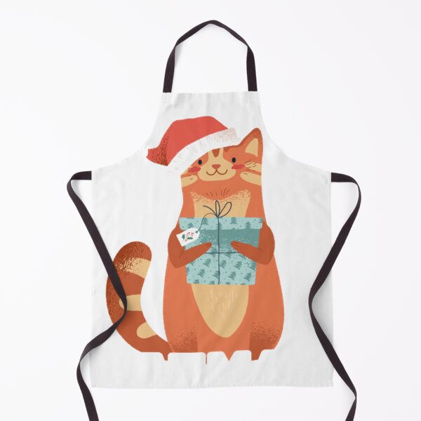 Item preview, Christmas Cat Gift  designed and sold by GeraldHVansant.