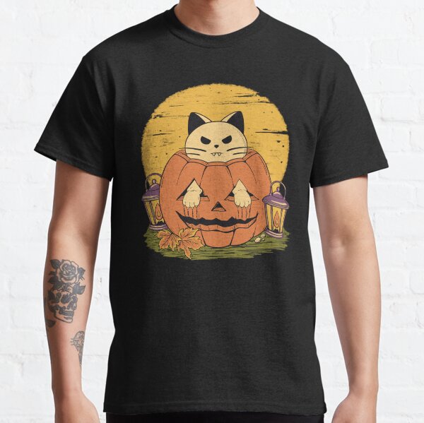 Pumpkin cat Classic T-Shirt