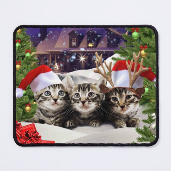 Item preview, Christmas Cat Kitten designed and sold by GeraldHVansant.