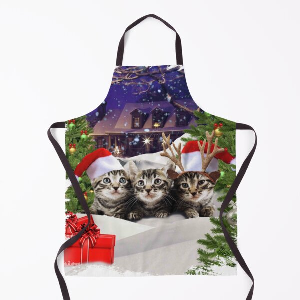 Item preview, Christmas Cat Kitten  designed and sold by GeraldHVansant.