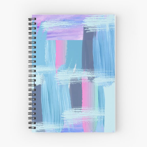 Item preview, Blue, Pink and Purple Abstract Brush Strokes Design designed and sold by Shan2020.