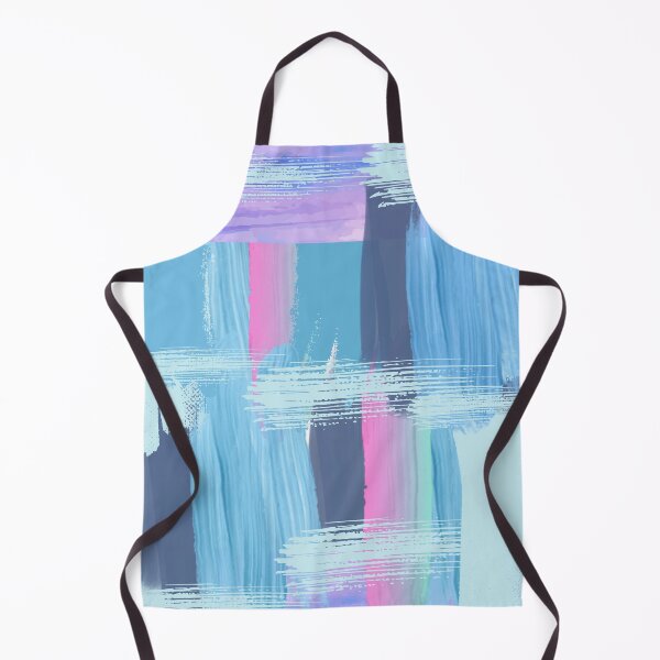 Item preview, Blue, Pink and Purple Abstract Brush Strokes Design designed and sold by Shan2020.