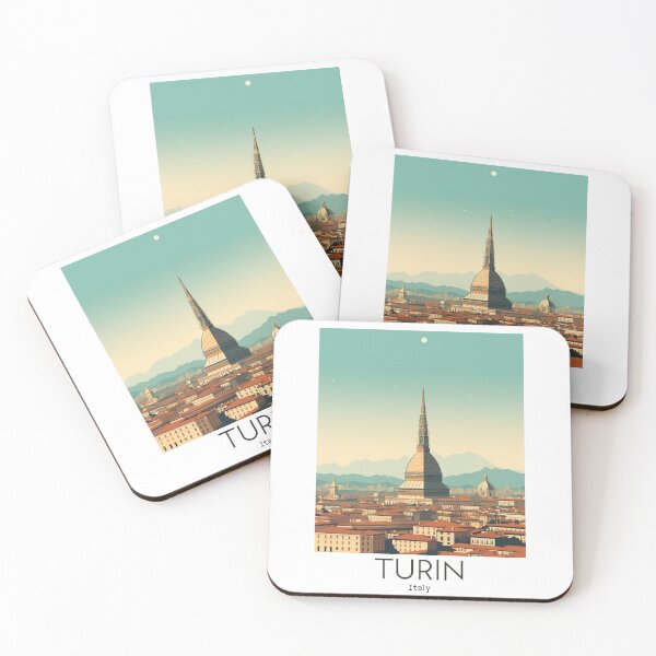 Item preview, A Vintage Travel Illustration of Turin - Italy designed and sold by GoodOldVintage.