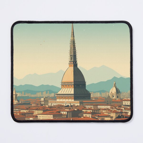 Item preview, A Vintage Travel Illustration of Turin - Italy designed and sold by GoodOldVintage.
