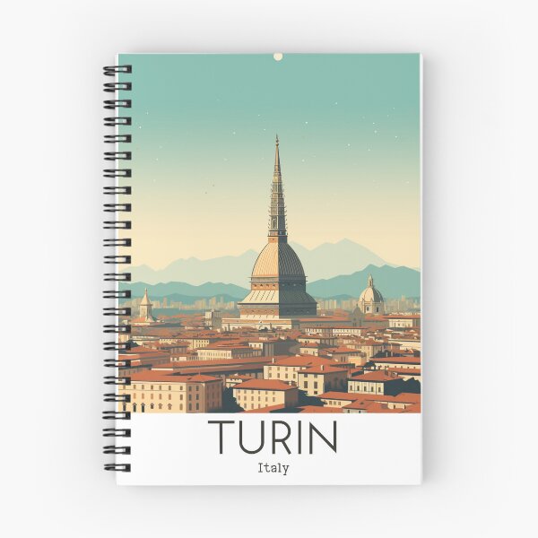 Item preview, A Vintage Travel Illustration of Turin - Italy designed and sold by GoodOldVintage.