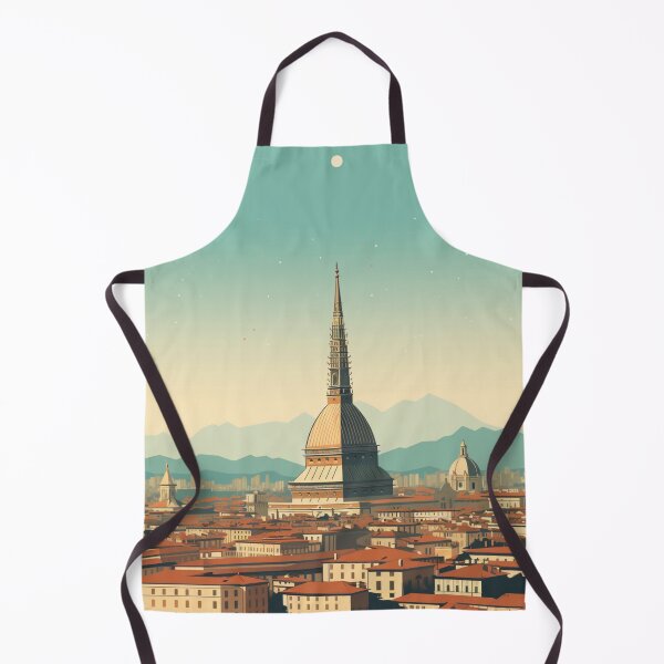 Item preview, A Vintage Travel Illustration of Turin - Italy designed and sold by GoodOldVintage.