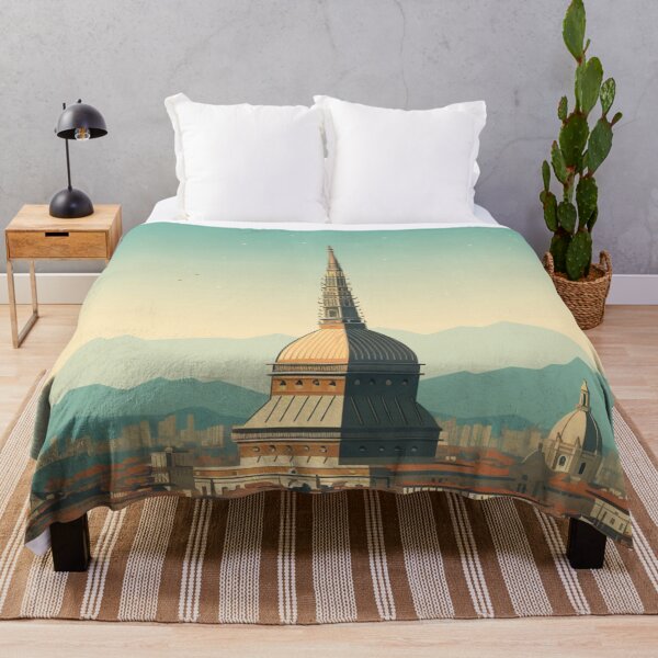 Item preview, A Vintage Travel Illustration of Turin - Italy designed and sold by GoodOldVintage.