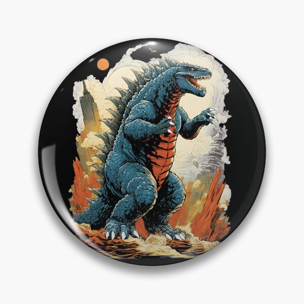 Item preview, godzilla designed and sold by Galactic-Paints.