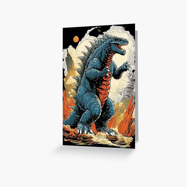 Item preview, godzilla designed and sold by Galactic-Paints.