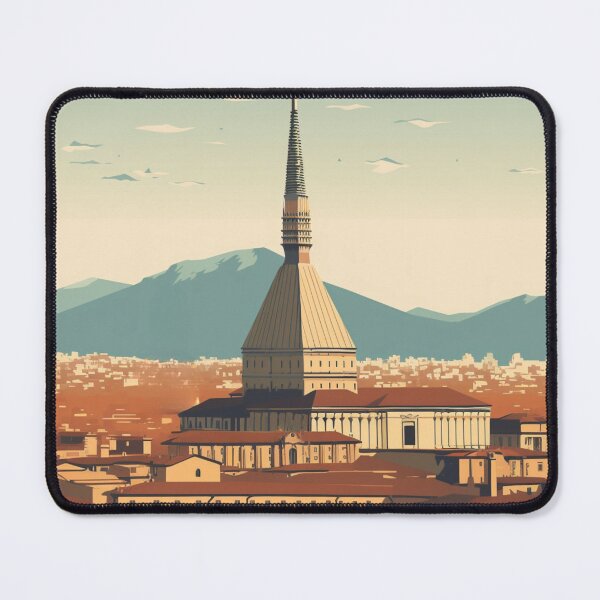 Item preview, A Vintage Travel Illustration of Turin - Italy designed and sold by GoodOldVintage.
