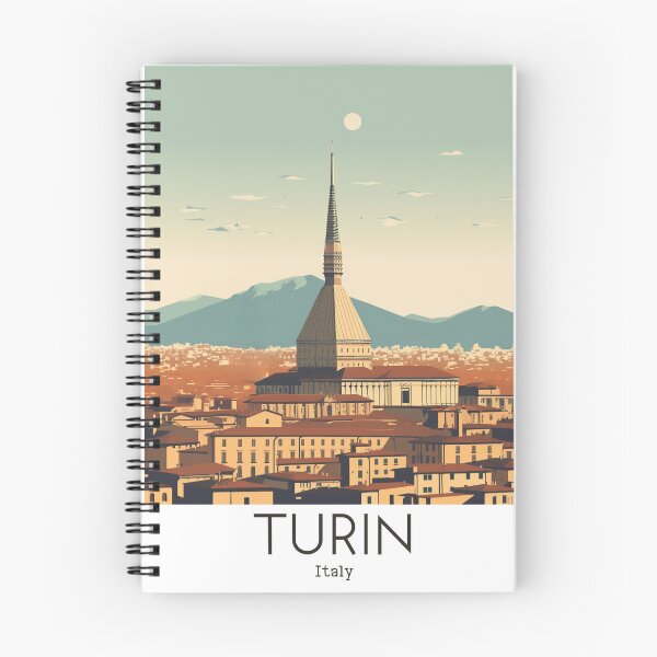 Item preview, A Vintage Travel Illustration of Turin - Italy designed and sold by GoodOldVintage.