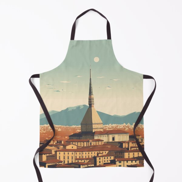 Item preview, A Vintage Travel Illustration of Turin - Italy designed and sold by GoodOldVintage.