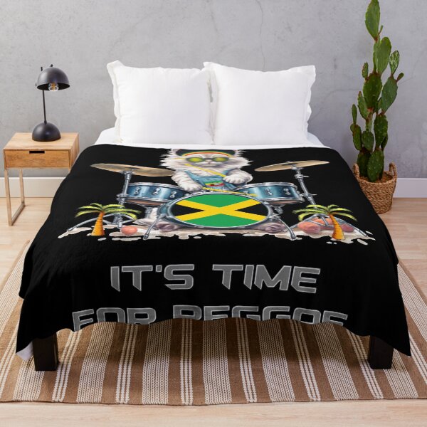 Item preview, Reggae drummer cat designed and sold by Artbellachi.
