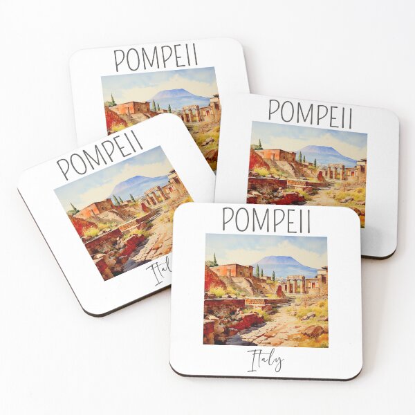 Item preview, Watercolor Design of Pompeii - Italy  designed and sold by Sketch-Shack.