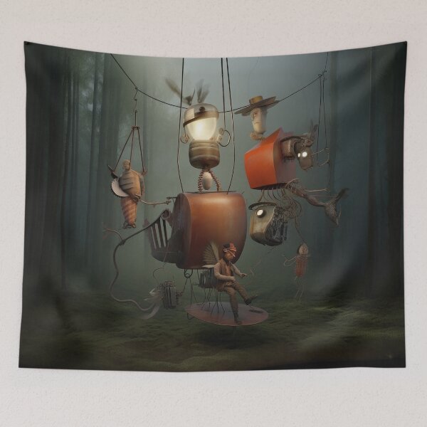 Item preview, Moonshiner Off His Rocker Making Hooch designed and sold by Peter LOPEZ.